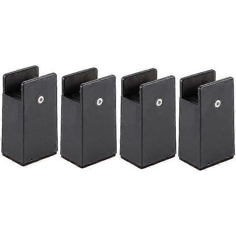 Rehausseurs de lit réglables de 10 cm, rehausseurs de meubles avec pince à vis, lot de 4 rehausseurs de canapé pour meubles d'épaisseur variable (1/5)