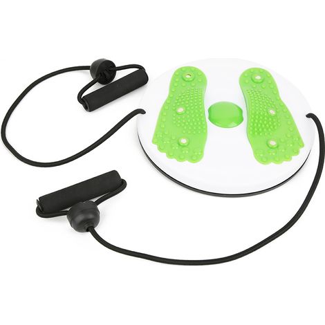 Disque tournant multifonction avec corde de traction pour exercice abdominal à domicile, équipement de fitness (1/5)