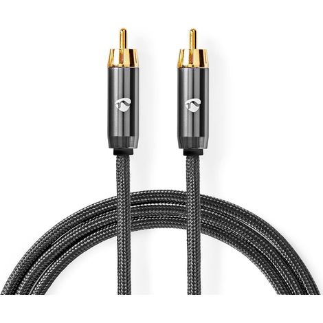 Cable para Subwoofer  Rca Macho - Rca Macho  Gr