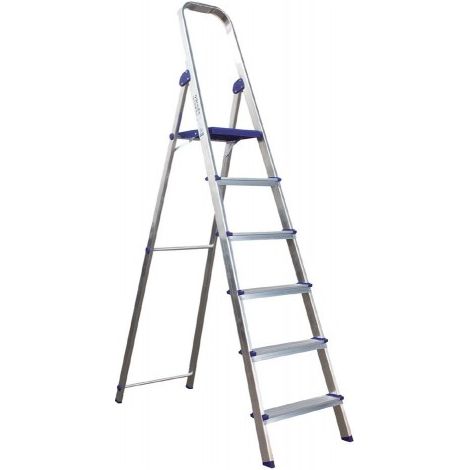 SVELT ESCALERA ALUMINIO TIJERA DOMESTICA 3 PELDAÑOS 0.75