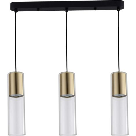 Suspension linéaire Manacor 3xGU10 doré Light Prestige (1/4)