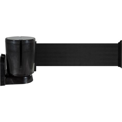 Enrouleur mural sangle Noire 10m x 100mm - 2801188 (1/4)