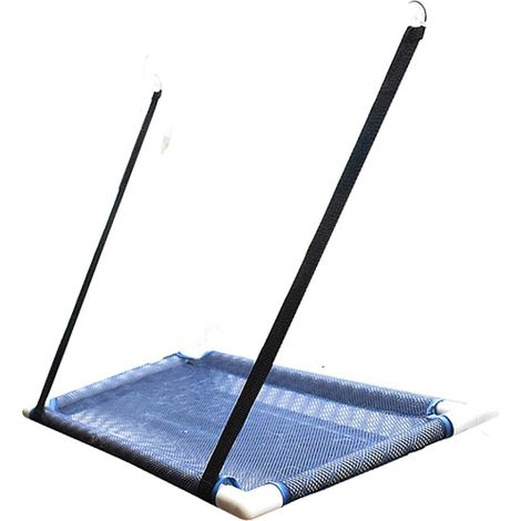 Hamac de fenêtre rafraîchissant et respirant pour chats et chatons, avec ventouses et fixation en maille. (1/5)