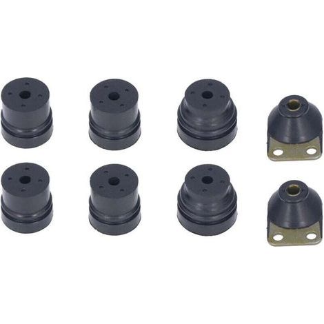 Lot de 4 boutons métalliques pour cuisinières à gaz – 6 mm, en alliage de zinc (1/4)