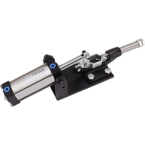 Pince pneumatique à vérin, fonctionnement précis, commande automatique, pince à genouillère pour la production industrielle (1/5)