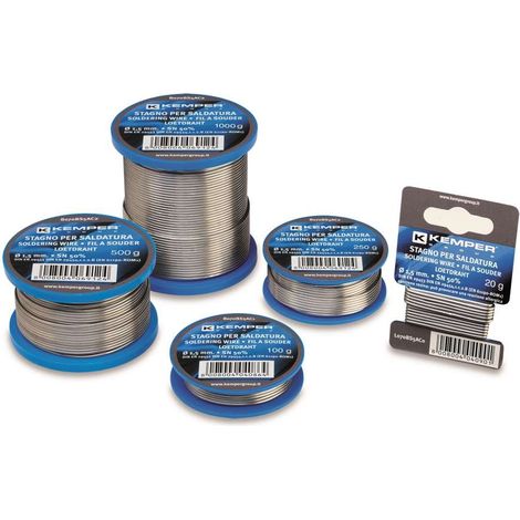 Kemper Filo di Stagno - 250g - Ideale per Saldature (1/4)