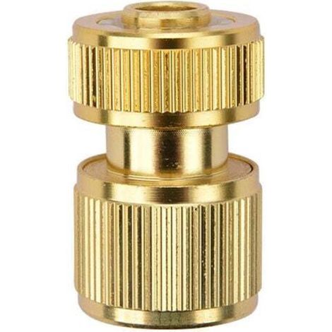 Raccord rapide de tuyau d'eau de pistolet à eau de connexion d'eau en alliage d'aluminium 1/2 (1/4)