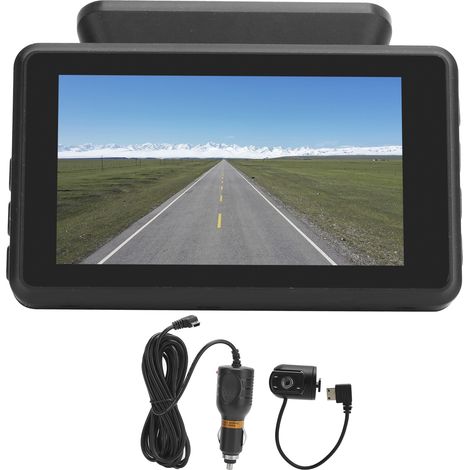 Enregistreur Vidéo Numérique HD Double Objectif pour Voiture, Écran IPS 3 Pouces, Détection de Mouvement (1/5)