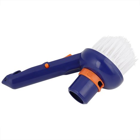 Brosse d'angle pour marches de piscine, spas et jacuzzis : brosses de nettoyage à poils en nylon (1/5)