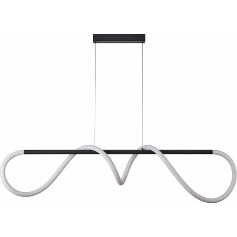 Lampada a sospensione Reality Savanah nera LED 28W 113cm (1/2)