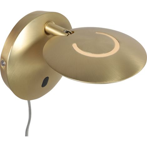 Steinhauer Exclusive - wandleuchte - Zenith2 - messing -