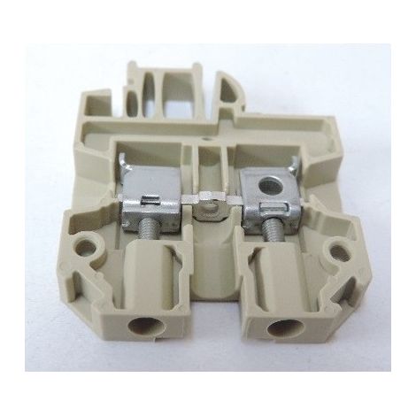 Bloc de jonction traversant Raccordement vissé 4 mm² 800 V 32 A Nombre de raccordements 2 WEIDMULLER 0128360000