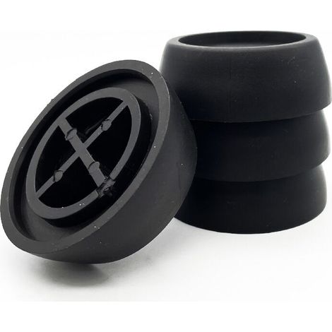 Anti-Vibrations-Pads für Waschmaschinen, 1 Stück, schwarz, 4er-Set (1/3)