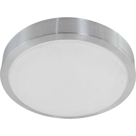 Sienna Ceiling And Wall Outdoor Flush Stahl gebürstet, Kunststoff matt IP44 (1/5)