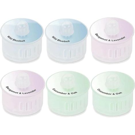 Lot de 6 Capsules de Parfum pour Ecovacs Deebot T9, T9 Max T9 Power T9 AIVI T10 X1 Plus Accessoire (1/4)