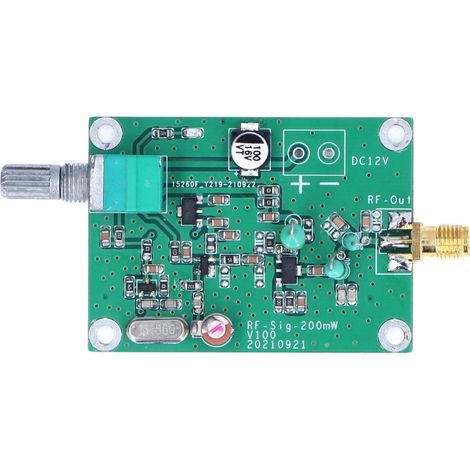 Module source signal 13,56 MHz – Puissance réglable 7-23 dBm – Carte faible bruit – RF et NFC