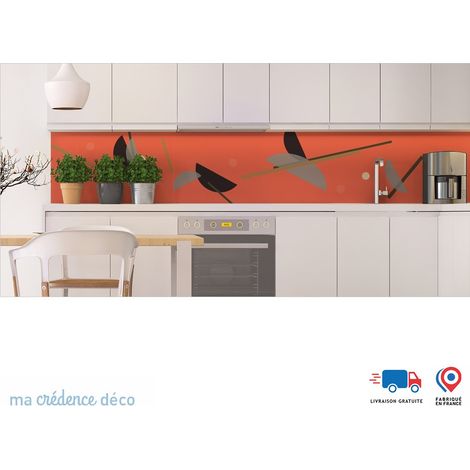 Crédence : Inspiration Bauhaus 2 - Alu composite - 120 - 60 (1/3)
