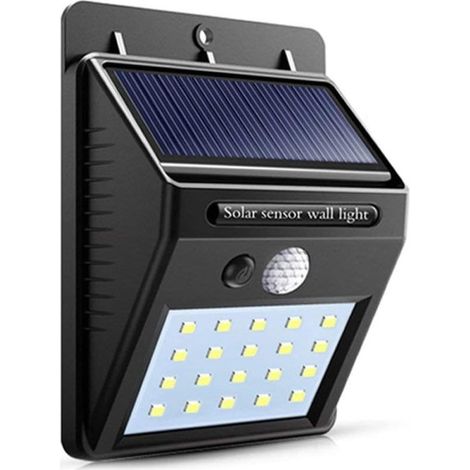 2 X Spot Solaire Extérieur Photovoltaïque + Lampe Led à Capteur (1/5)