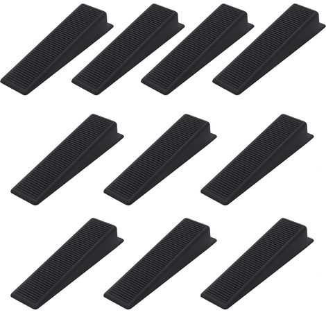 Pack of 10 Plastic Fence Wedges Fence Panels Leveling Wedges (1/5)