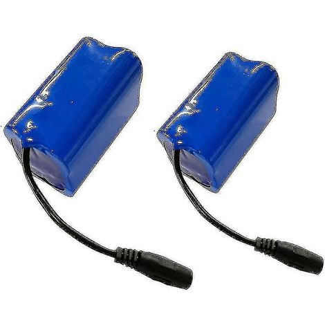Batterie rechargeable 7,4 V 5200 mAh/10000 mAh pour pièces de bateau de pêche avec système de contrôle des appâts (1/4)