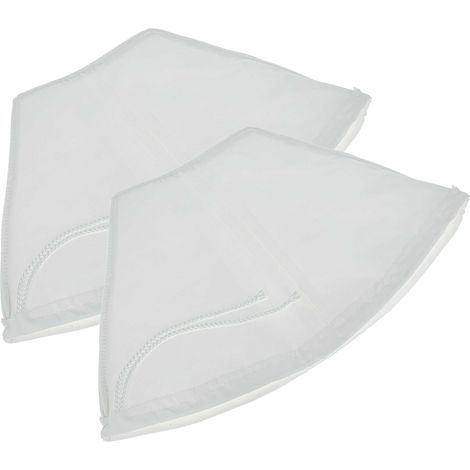 vhbw 2x Prefiltro compatible con Einhell TC-AV 1718 D, TC-AV 1620 DW, TC-AV 1618 D, TC-AV 1720 DW aspiradora - Filtro aspiradora