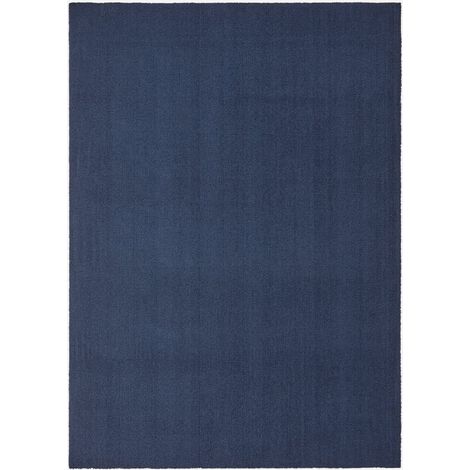 Tapis antidérapant lavable uni Elegance BLU101