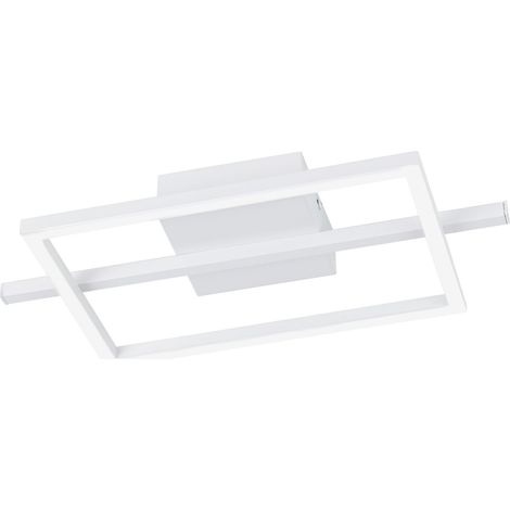 Lampe de plafond LED, plafonnier carré à intensité variable (1/5)