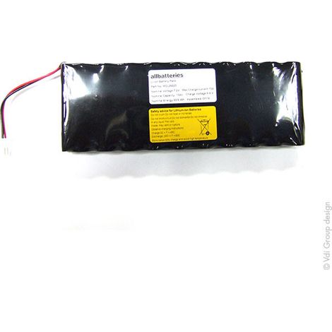 NX - Li-Ion battery 10x 18650 2S5P ST1 7.4V 11Ah VHR-2