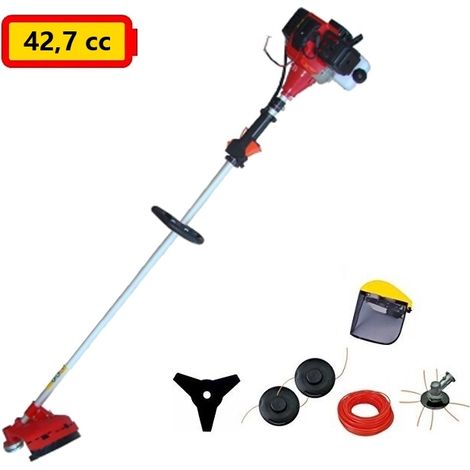 Decespugliatore/Tagliaerba/Rasaeraba/Tagliabordi multiaccessoriato a scoppio 42,7cc
