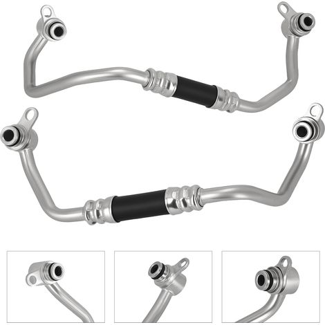 2PC Línea Aceite for BMW 335xi Coupe E92 3.0L 2007-2008 11537558901 (1/5)