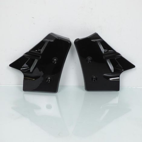 paar schwarze kühlerschirme für moped mbk 50 magnum racing xr neu