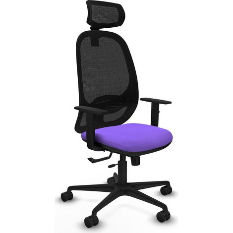 Sedia ergonomica piqueras y crespo Cilanco nero rete (1/2)