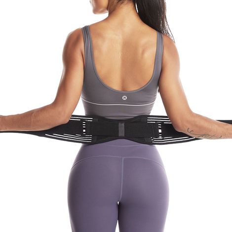 Ceinture De Soutien Lombaire - Renfort Lombaire Pour Sport Et Rééducation - Ajustable Avec Velcro - Pour Soulagement Post-Partum Et Activités Physiques - 1 Pièce (1/5)