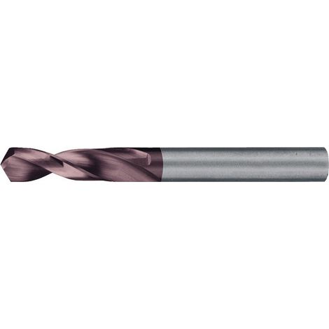 Punta elicoidale DIN 6539 tipoN D.8.9mm metallo duro integrale TiAlN HA esterno corto PROMAT