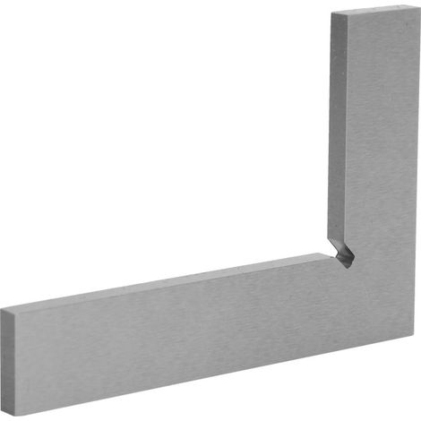 Équerre à angle droit 2 niveaux de précision, équerre à bord plat à 90 degrés, outils de mesure (100 x 70 mm) (1/5)