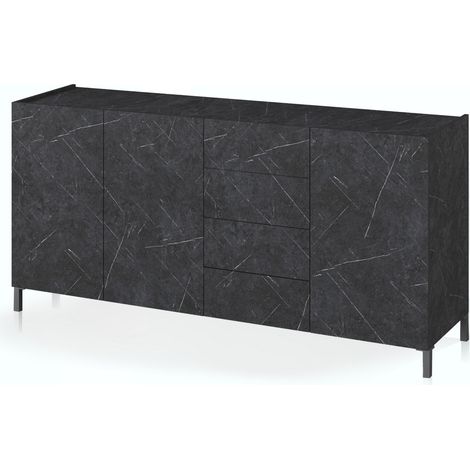 madia grande DURHAM BLACK MARBLE