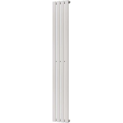 Typhoon - White Vertical Radiator H1800mm x W272mm Single Panel (1/3)