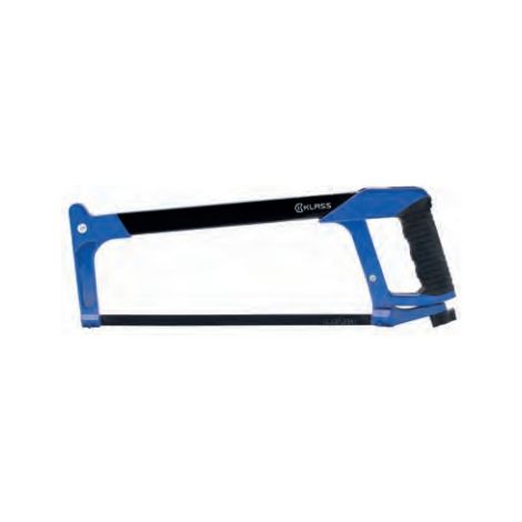 Seghetto arco per taglio metalli lunghezza 300 mm telaio tubolare d'acciaio