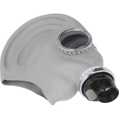 Vollgesichtsmaske mit Schutz vor Pestiziden und Lacken, Aktivkohlefilter, weichem Gummi, chemikalienbeständigem Atemschutzschild, wiederverwendbarer Gesichtsmaske (1/5)
