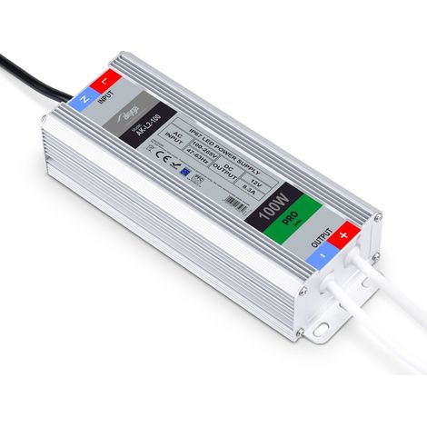 Akyga AK-L2-100 Wasserdichtes LED-Netzteil 100W 12V 8,3A Internes Schalten (1/3)