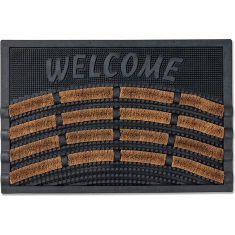 Paillasson extérieur et intérieur - 40 x 60 cm Welcome (1/3)