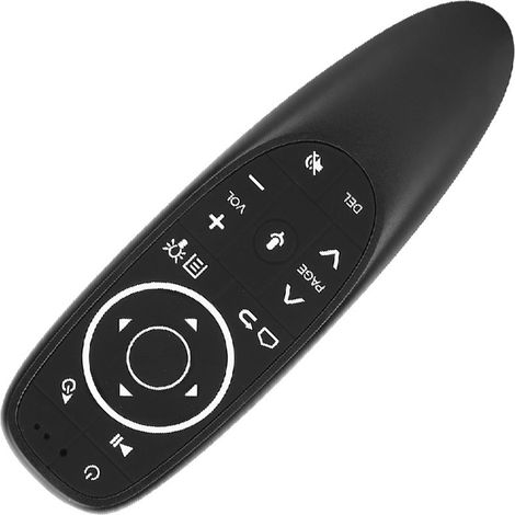 Ratón inalámbrico de 2,4 GHz – Control remoto por voz IR – Para Android y Windows – Controla TV, decodificador, PC – 2 en 1 (1/5)