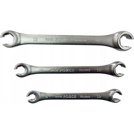Clé À Œil Ouverte - 18x19 mm - Acier Chrome-Vanadium - Pour Atelier Mécanique Automobile - 1 Pièce (1/2)
