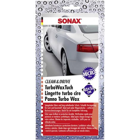 Sonax Clean & Drive TurboWaxTuch 40x50cm Autopflege (1/5)