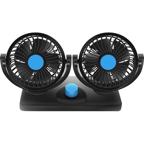 Mini Ventilateur de Voiture Double têtes Refroidissement (1/5)