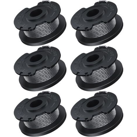 Ø1,6 mm-5m de Longueur Fil Coupe Bordure Compatible avec Bosch Convient pour Coupe-Bordures Sans fil EasyGrassCut,Contient 6 Pièces F016800569 Bobine Coupe Bordure (1/5)