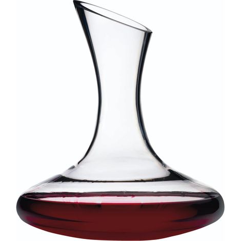 BarCraft Juego Decantador de Vino Luxury en Caja de Regalo, Hecha de Cristal, Transparente, 1.5 litros