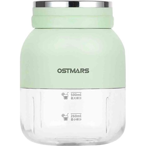 Extracteur De Fruits - 800 Ml - Moteur 80 W - Batterie Intégrée - Couteau En Acier Inoxydable À 8 Lames - Portable Sans Fil - 1 Pièce (1/3)
