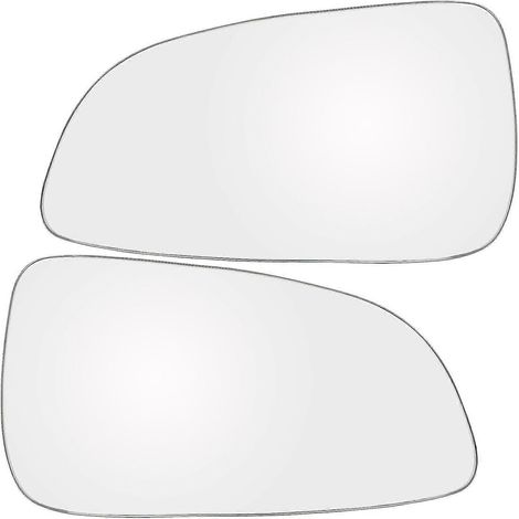 Colle pour rétroviseur extérieur gauche et droit pour Opel Vauxhall Astra H Holden Astra AH 2004-2009, rétroviseur convexe (paire) (1/5)