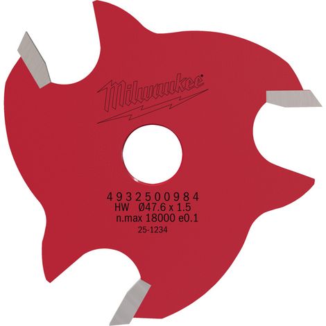 Fresa router Milwaukee s8 wpustowy corte 1.5 mm